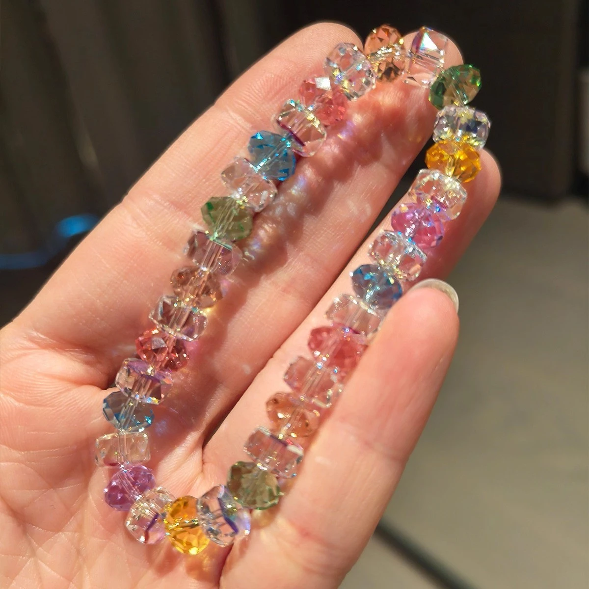 Simple Multi-color Women's Mixed-color Jewelry Bracelet Fashionable