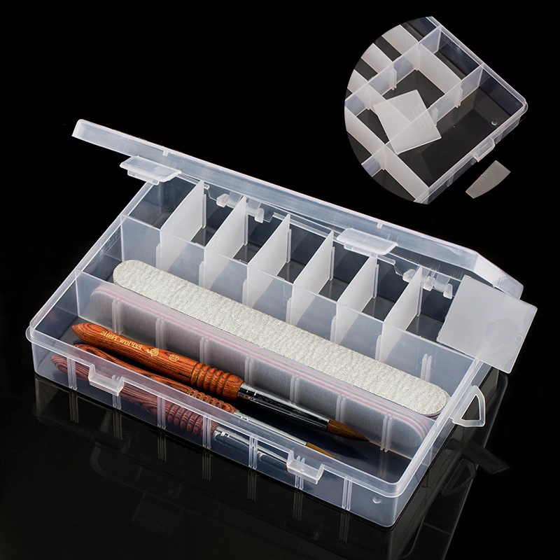 Simple Household Transparent Plastic Detachable Storage Box