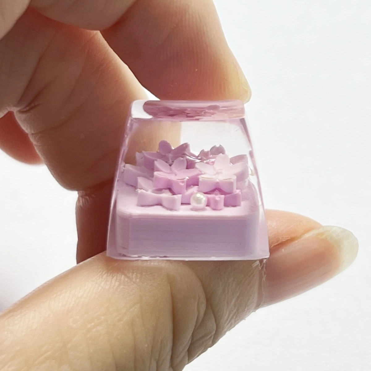 Personalized Cherry Blossom Keycaps For Mechanical Keyboards