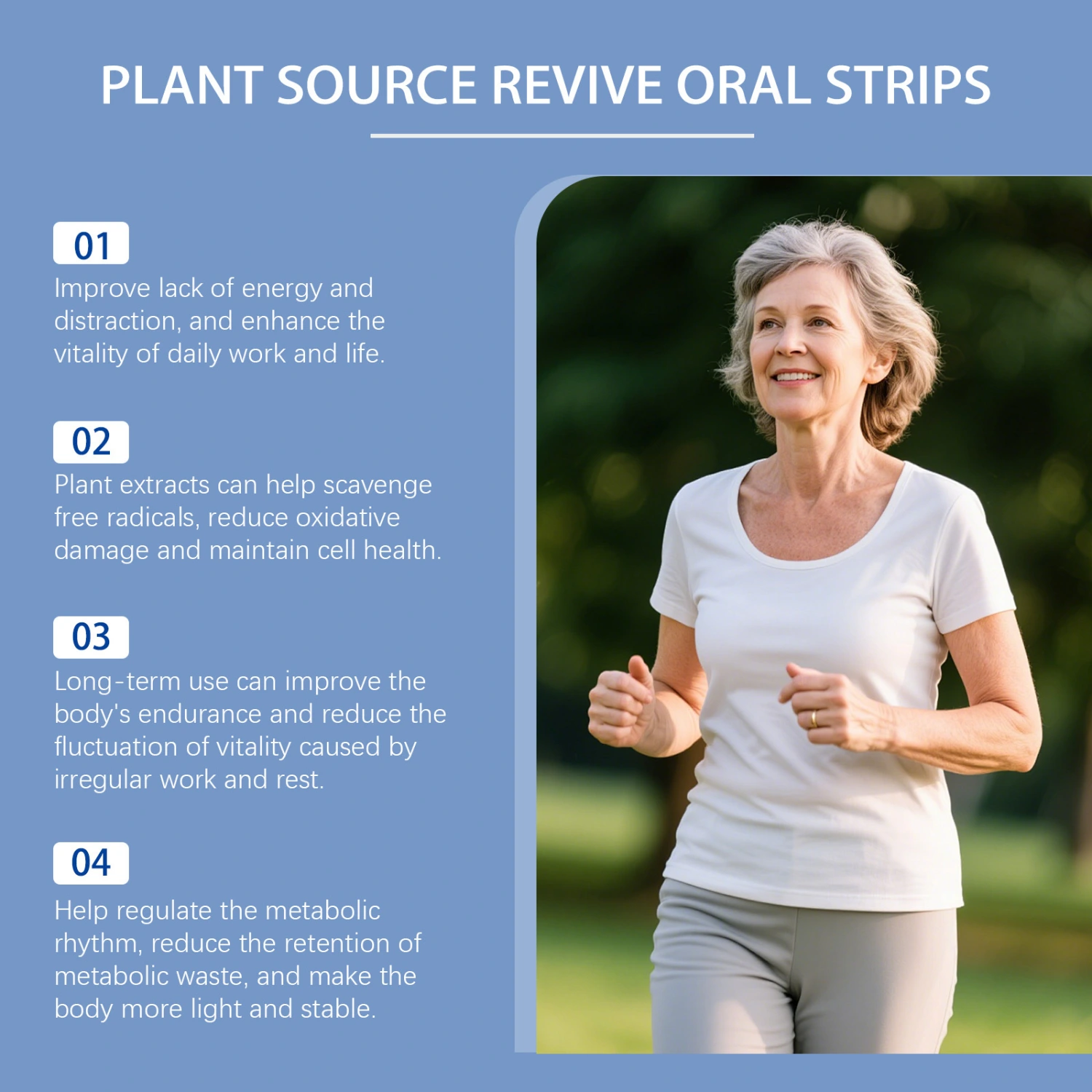 Plant-Source Revitalizing Oral Dissolving Tablets