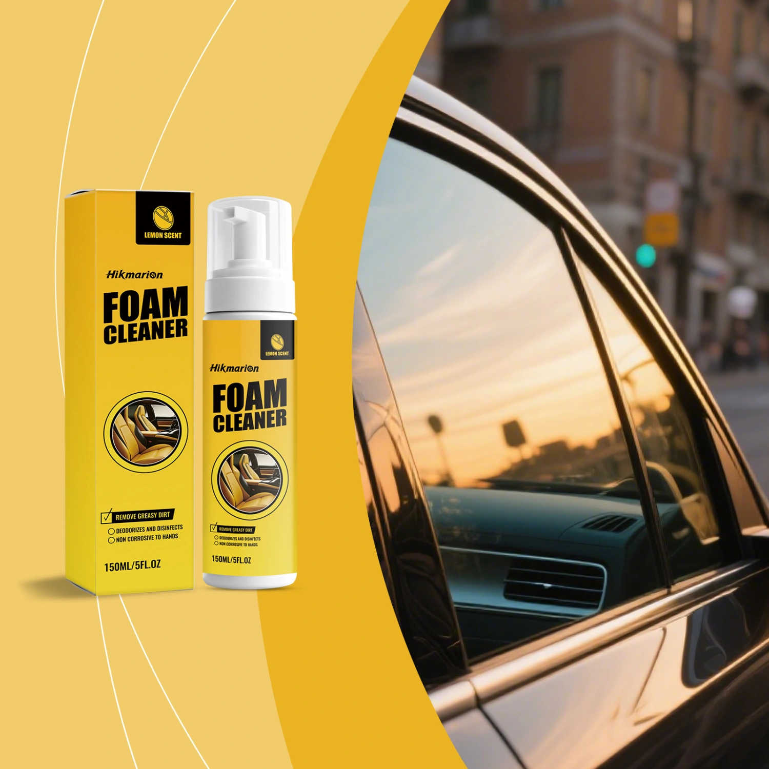 Automotive Interior Foam Cleaner