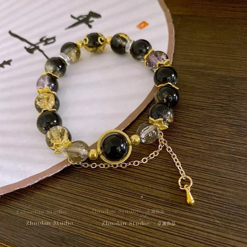 Street-stall Trendy Bracelet Non-repeating Styles Ultra-fairy DIY Glass-bead Design