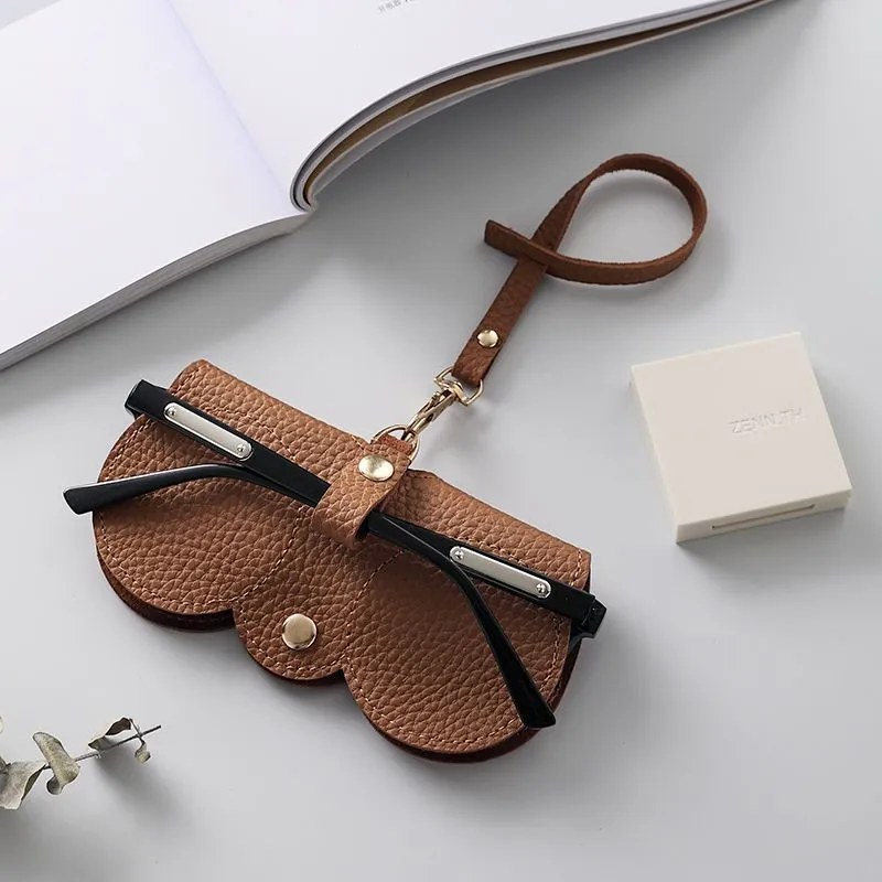 New Sunglasses Bag Portable Simple Glasses Case