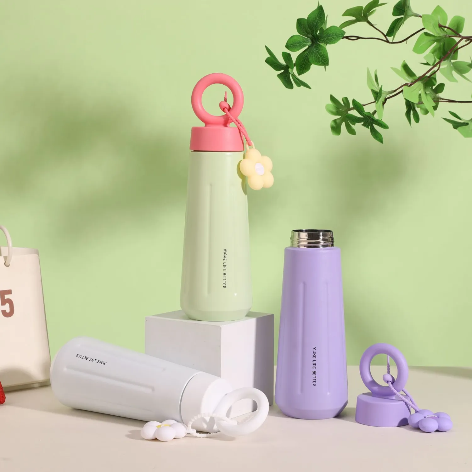 New 316 Stainless Steel Outdoor Creative Portable Sports Water Bottle