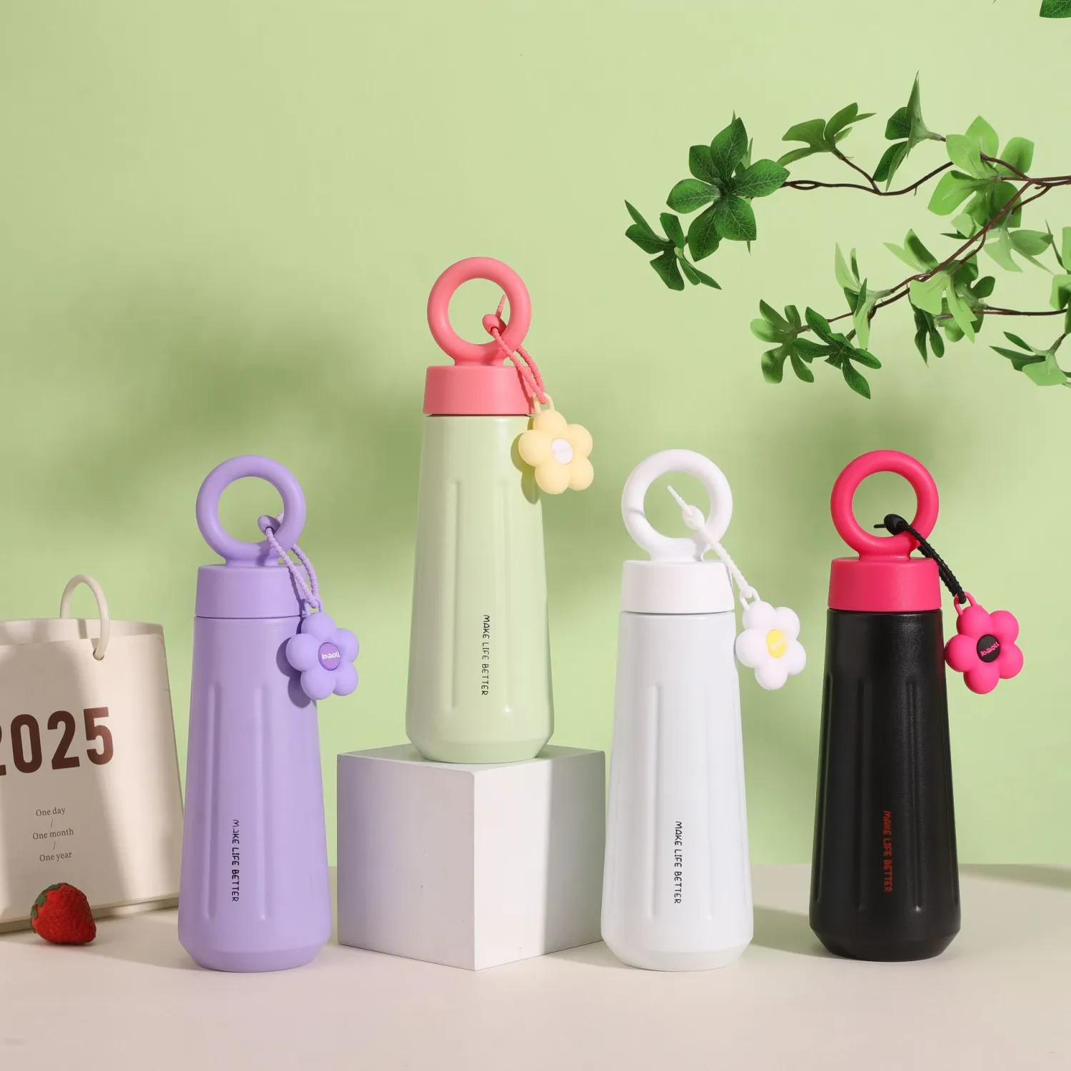 New 316 Stainless Steel Outdoor Creative Portable Sports Water Bottle