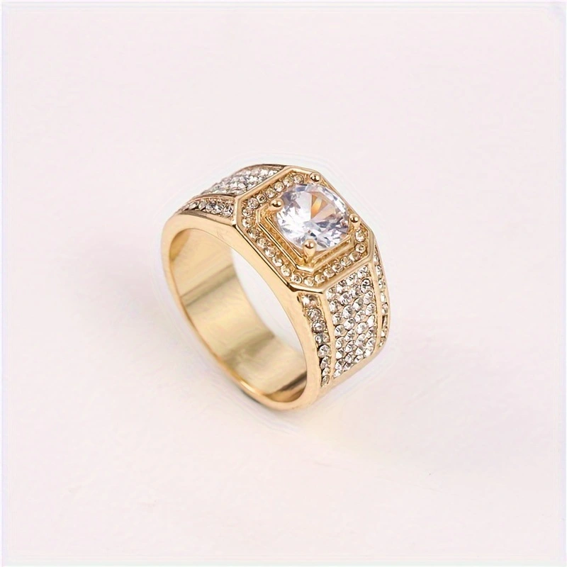 Baby's Breath Fashionable Couple Rings