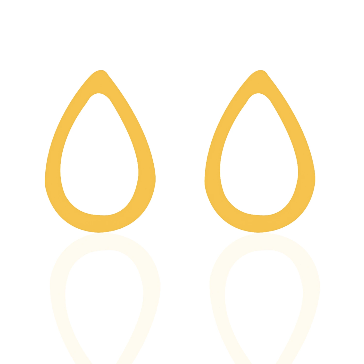 Stainless Steel Earrings For Women Fashion Simple Drop Shape