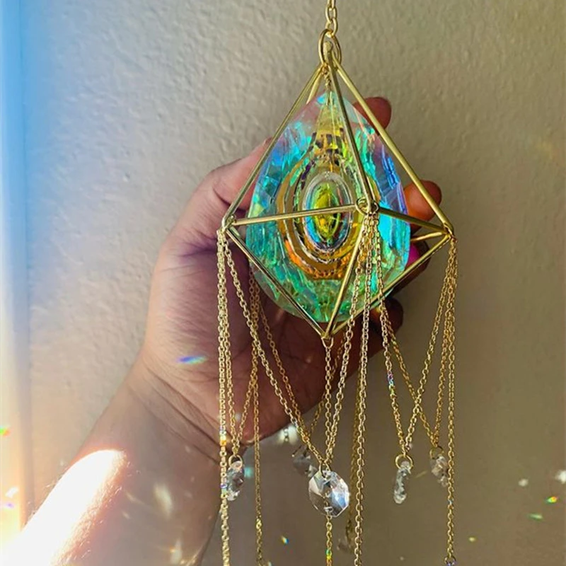 Suncatcher With Crystal Pendant