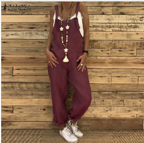 Ladies Suspender Jumpsuit