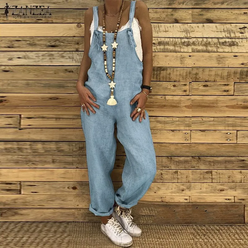 Ladies Suspender Jumpsuit