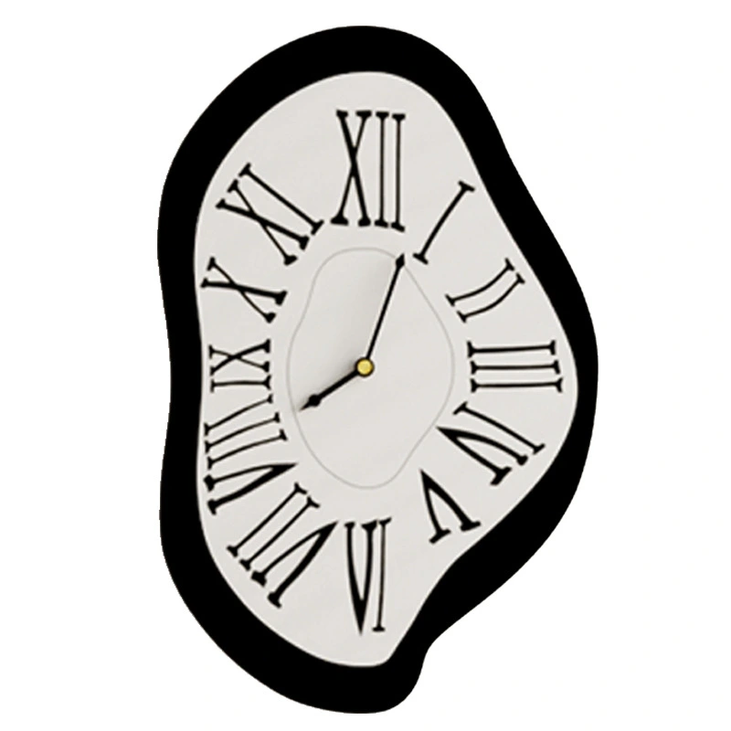 Living Room Decoration Hanging Clock Bedroom Roman Numeral Mute