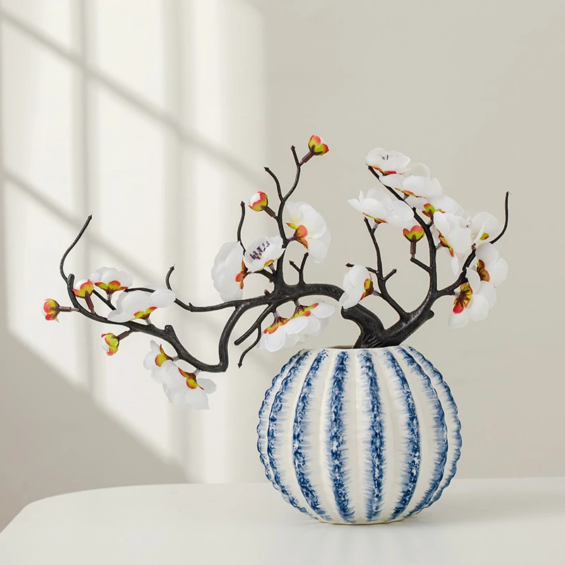 Creative Hand-Painted Ceramic Cactus Vase