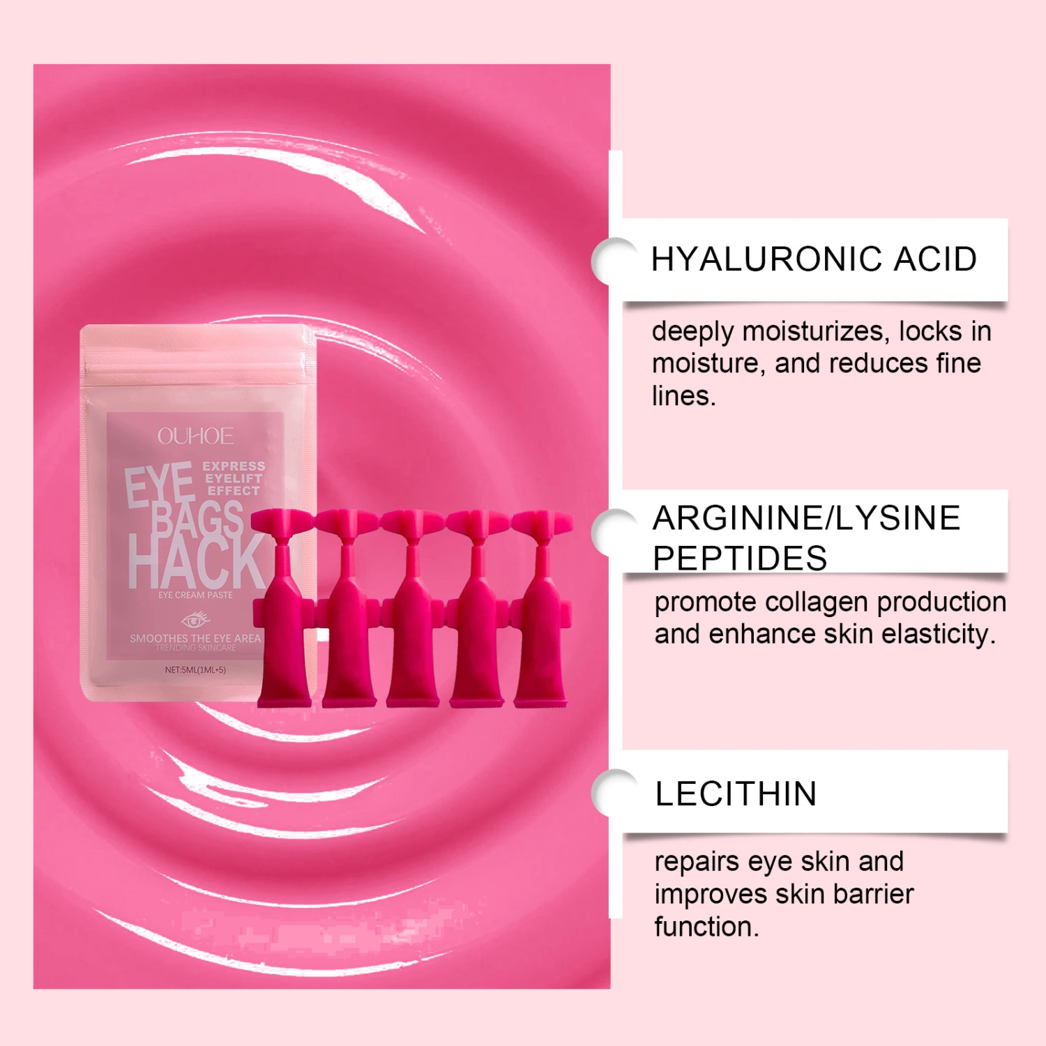 OUHOE Soft And Moisturizing Eye Cream