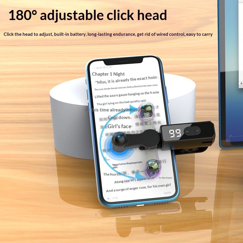 Built-in Battery Screen Tap Device