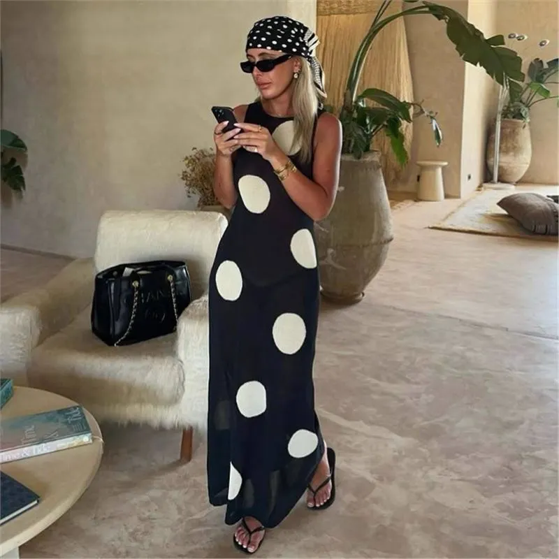 Bohemian Beach Sheer Dress Women