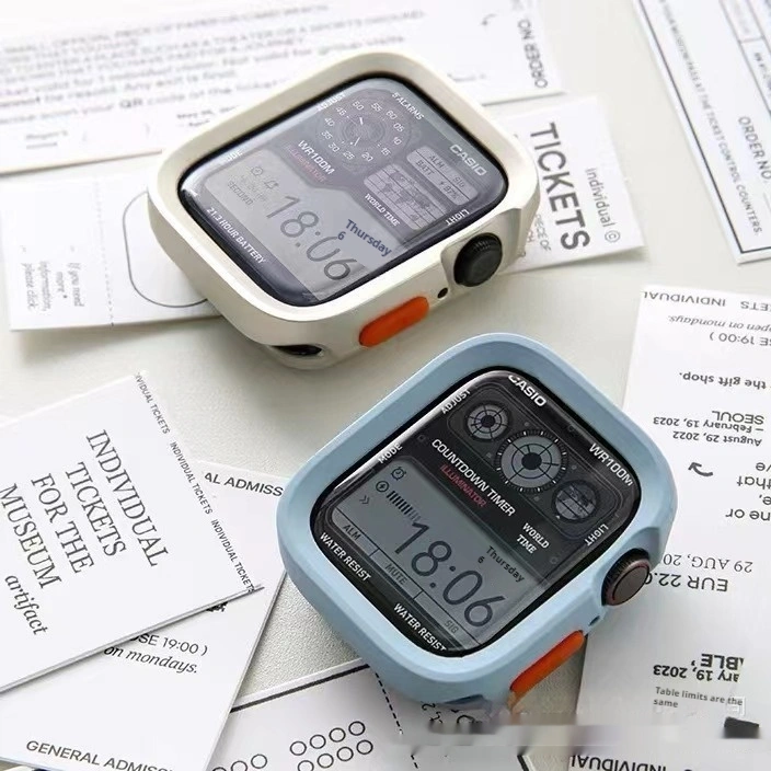 Frosted Protective Electroplated Watch Case