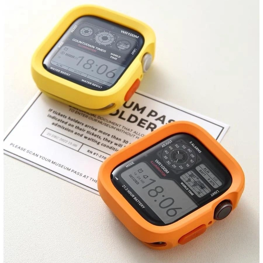 Frosted Protective Electroplated Watch Case