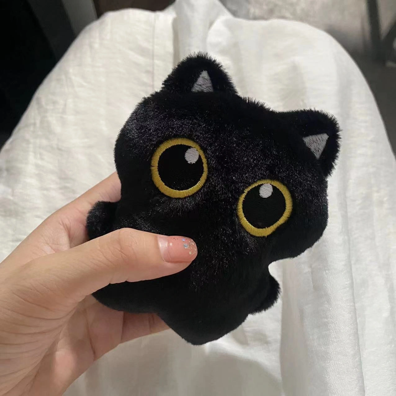 Black Cat Doll Plush Doll Pendant Cute