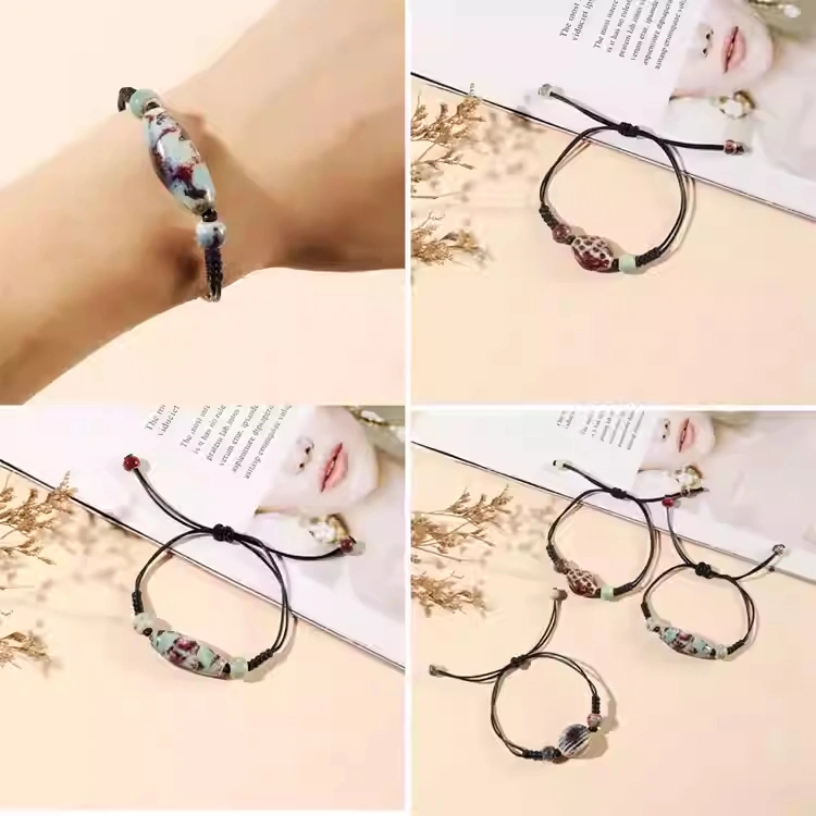 Handwoven Ceramic Princess Bead Bracelet