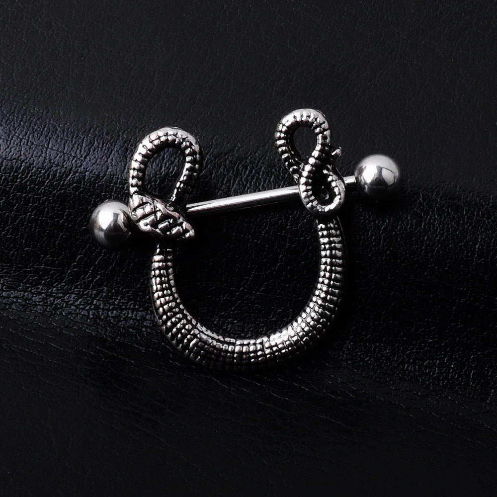 Fashionable Piercing Jewelry Alternative Style Nipple Pins And Nipple Rings