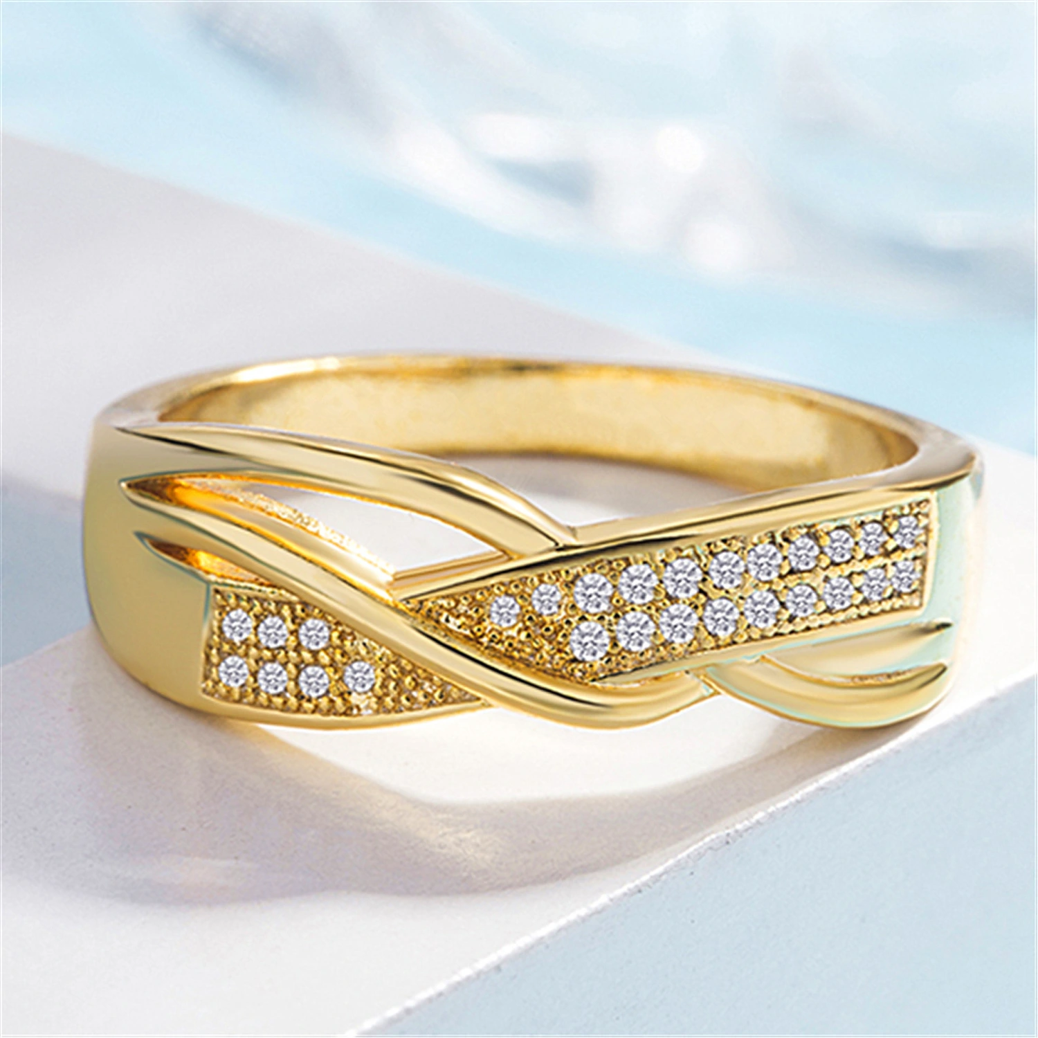 Fashion New Creative Ribbon Women's Ring