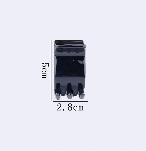 Black  Accessory Ornament Claw Clip