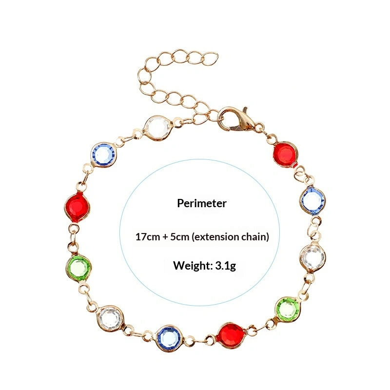Colorful Acrylic Minimalist Bracelet For Women