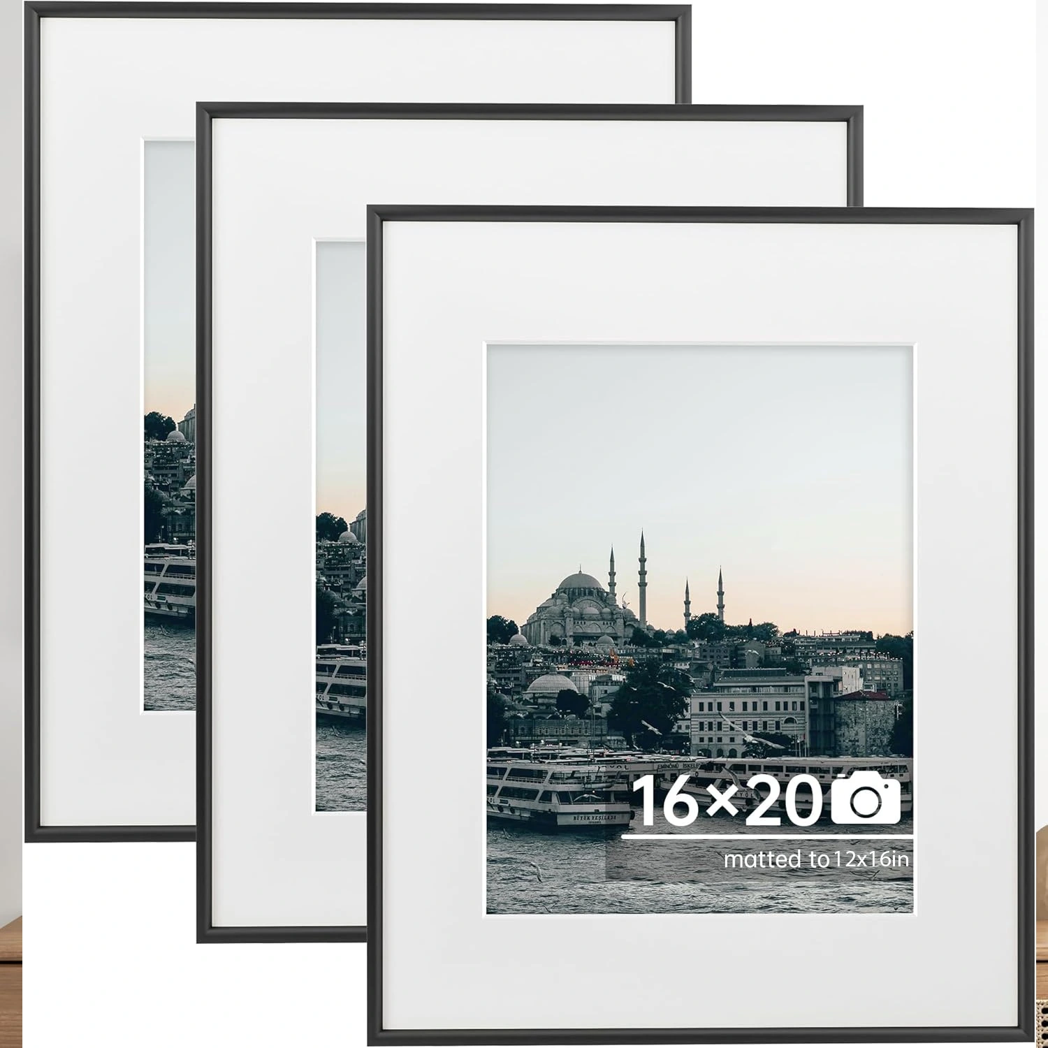 Simple Solid-color Aluminum Alloy Photo Frame For Wall Decoration