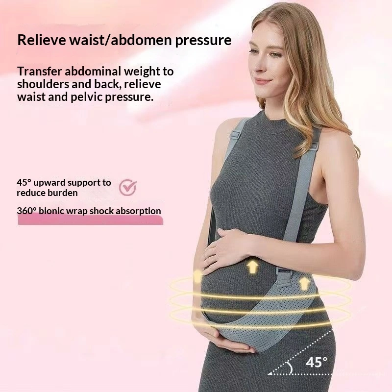 A Simple Breathable Maternity Waist Support Belt That Gently Cares For Your Back