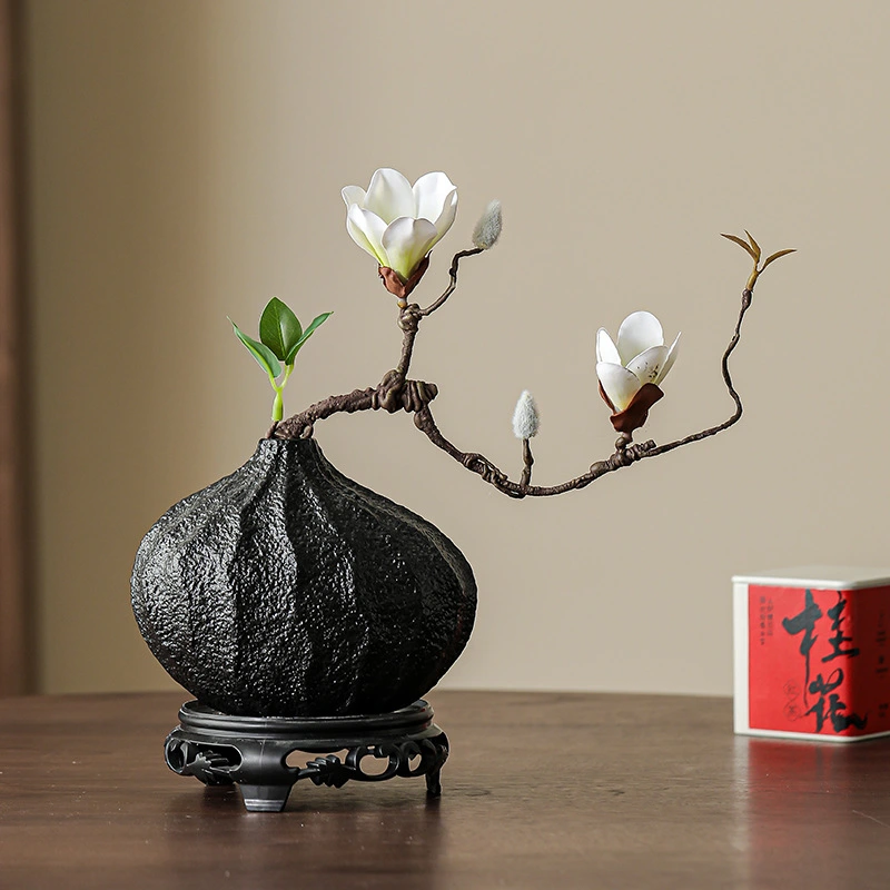 Japanese-style Ceramic Small Vase Ornament Display Piece