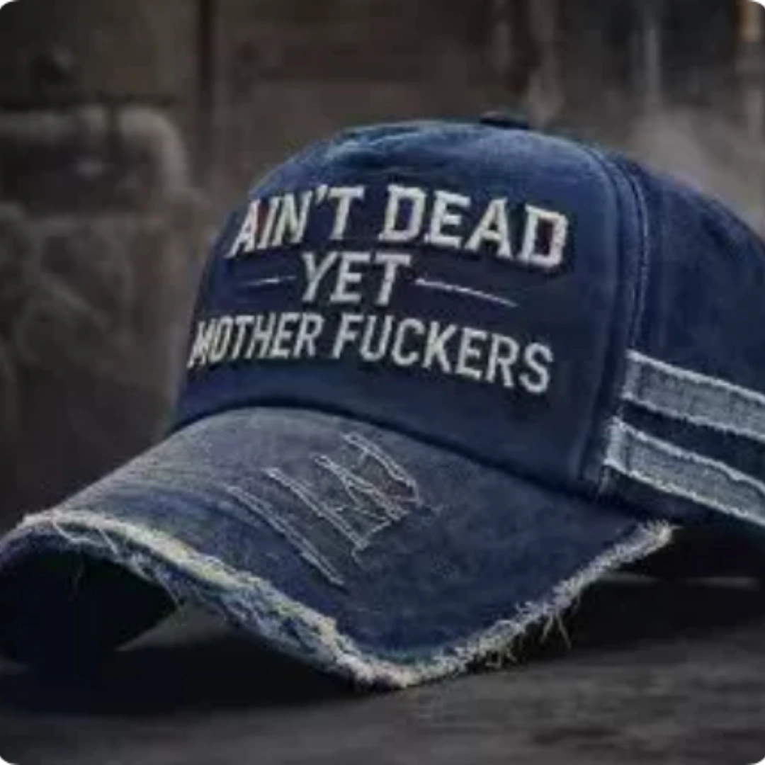 Creative And Versatile Text Printed Baseball Cap