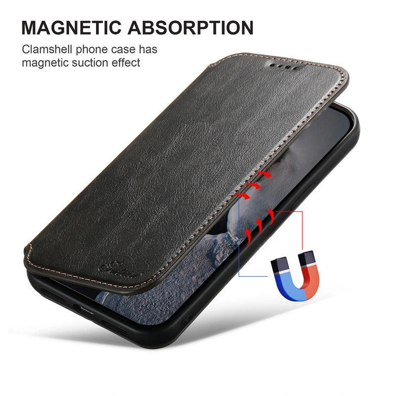 Phone Case Magnetic Wireless Charger Card Holster