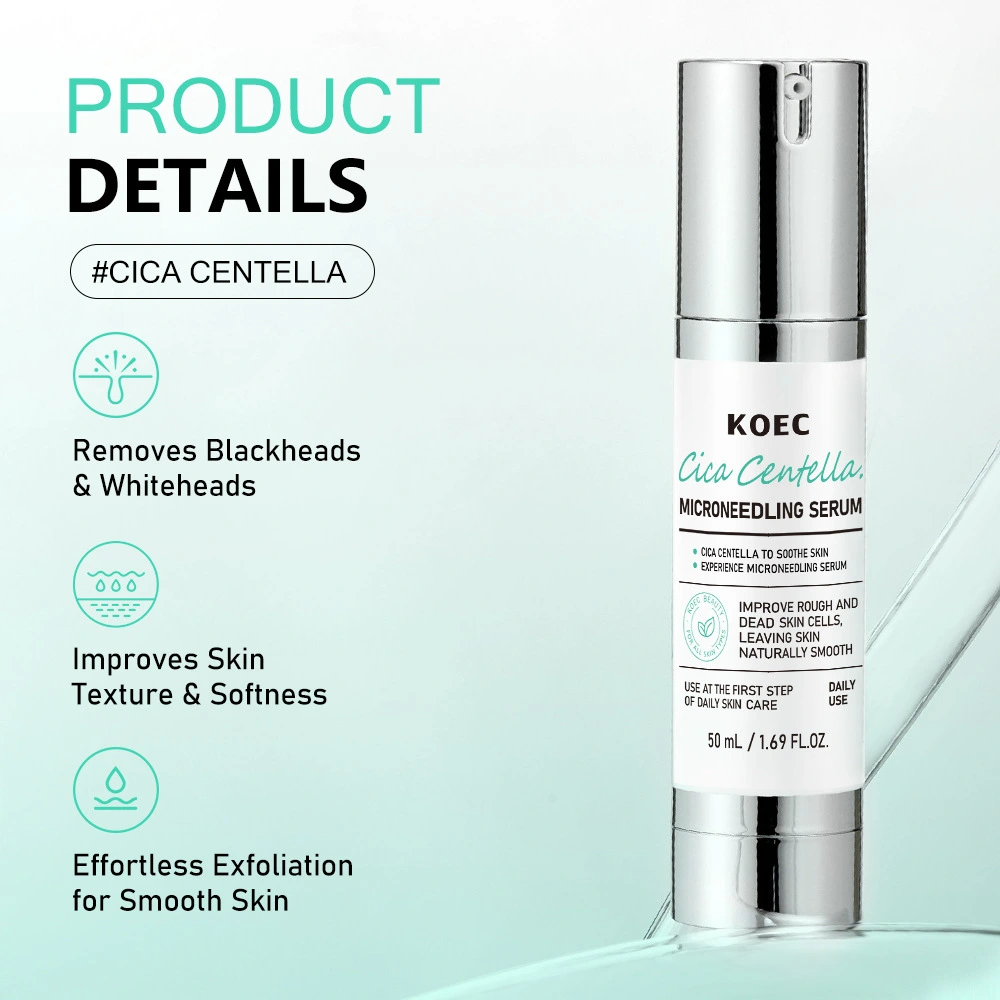 Centella Asiatica Microneedle Serum Soothes Hydrates And Moisturizes
