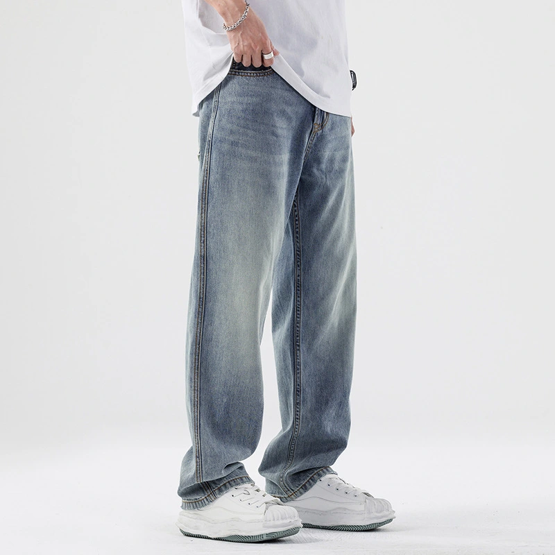 Loose Straight High Street All-match Wide Leg Casual Trousers