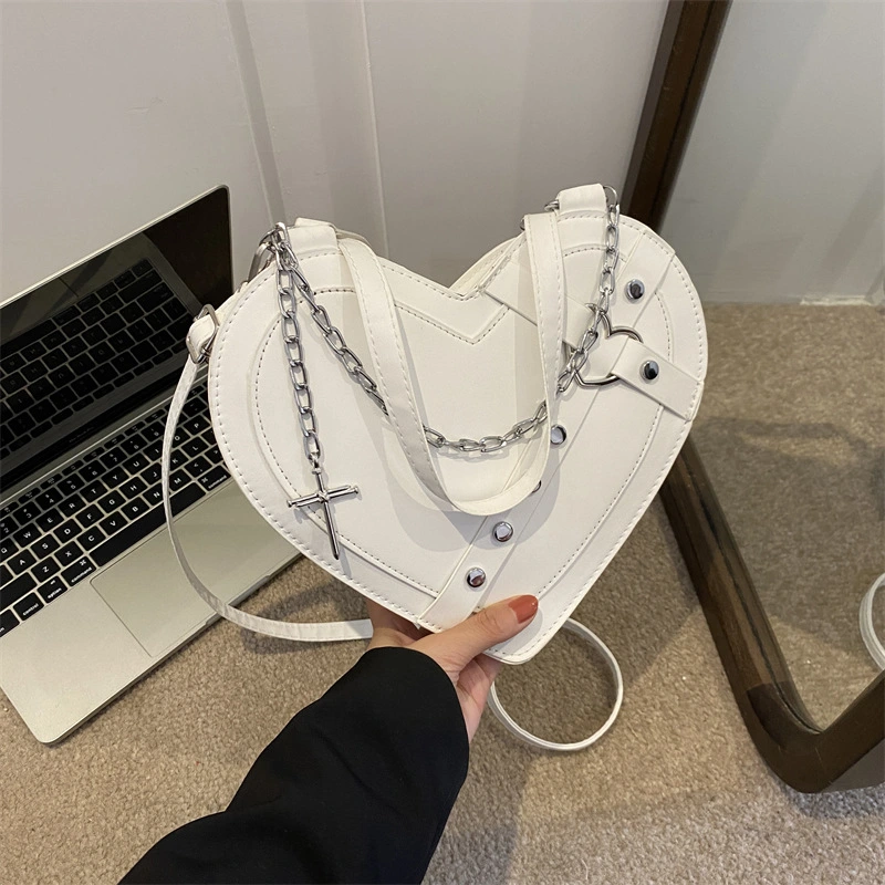 Korean-style Cute Niche Heart-shaped Shoulder Crossbody Bag