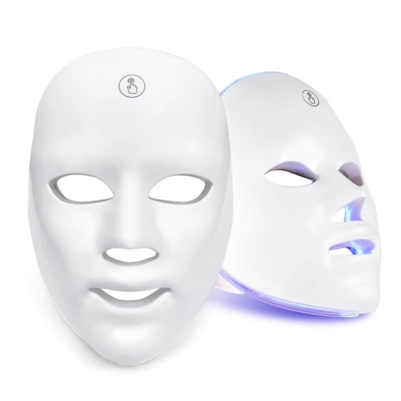 LED Home Beauty Facial Mask With Red And Blue Light