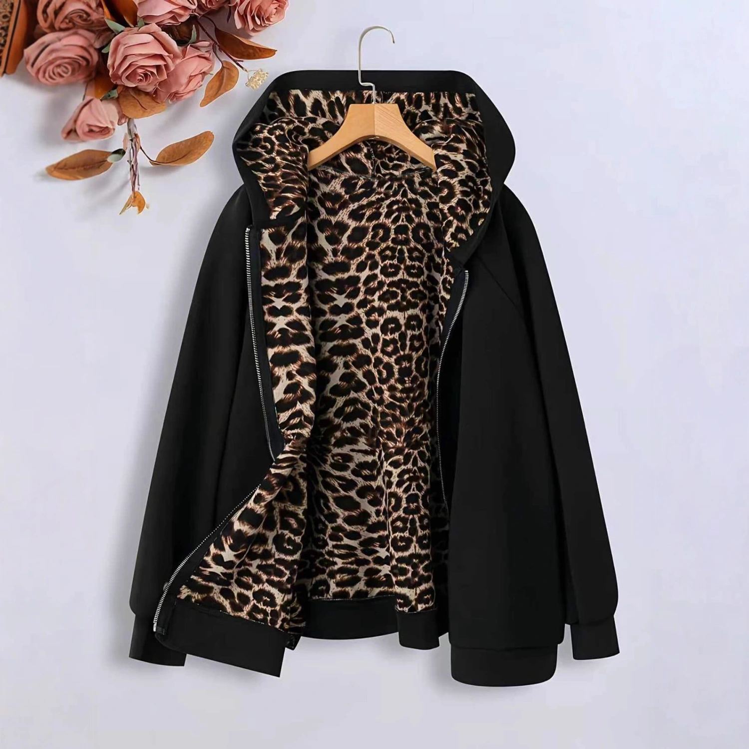 Europe And US Cross-Border Amazon Autumn New Leopard Print