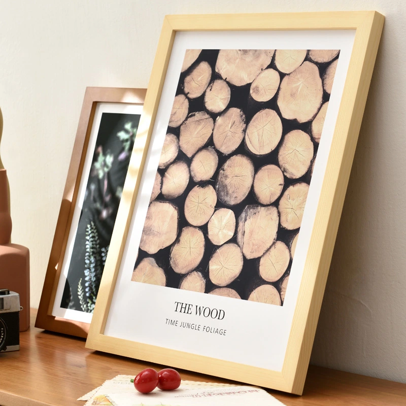 Solid Wood Wall-mounted Framed Picture Frame