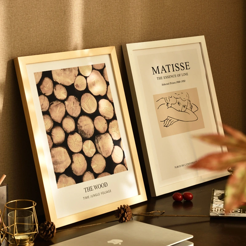 Solid Wood Wall-mounted Framed Picture Frame
