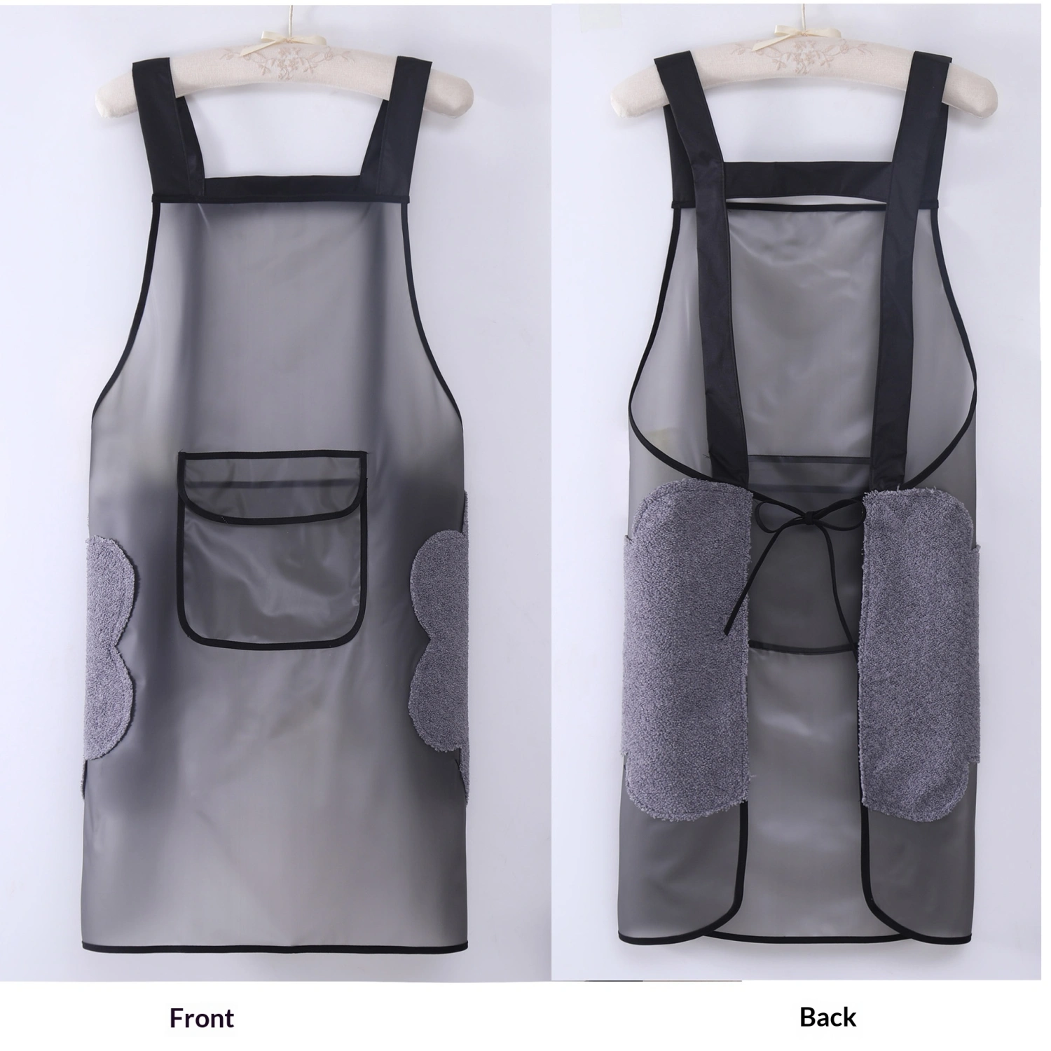 Semi-transparent Adult TPU Waterproof And Oil-resistant Apron