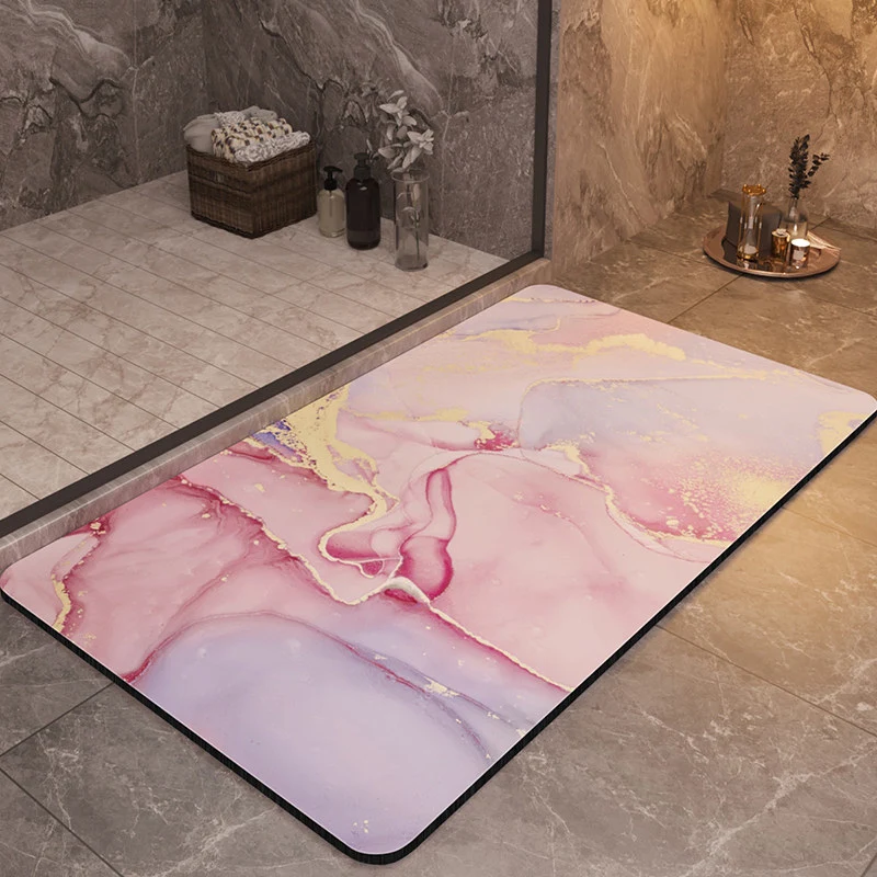 Soft Diatomaceous Earth Bathroom Non-slip Mat