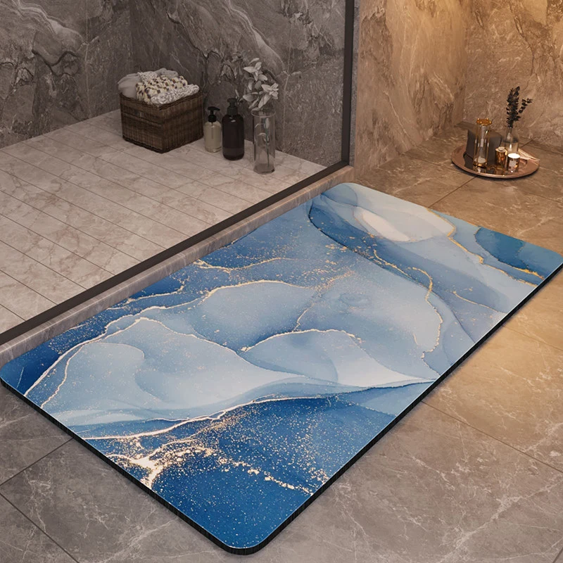 Soft Diatomaceous Earth Bathroom Non-slip Mat
