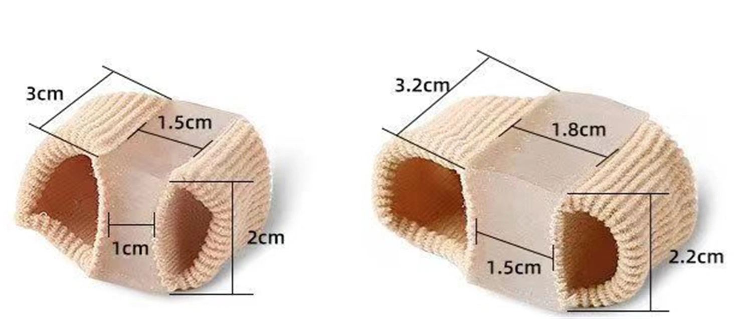 Toe Separator Male And Female Fiber Double Hole