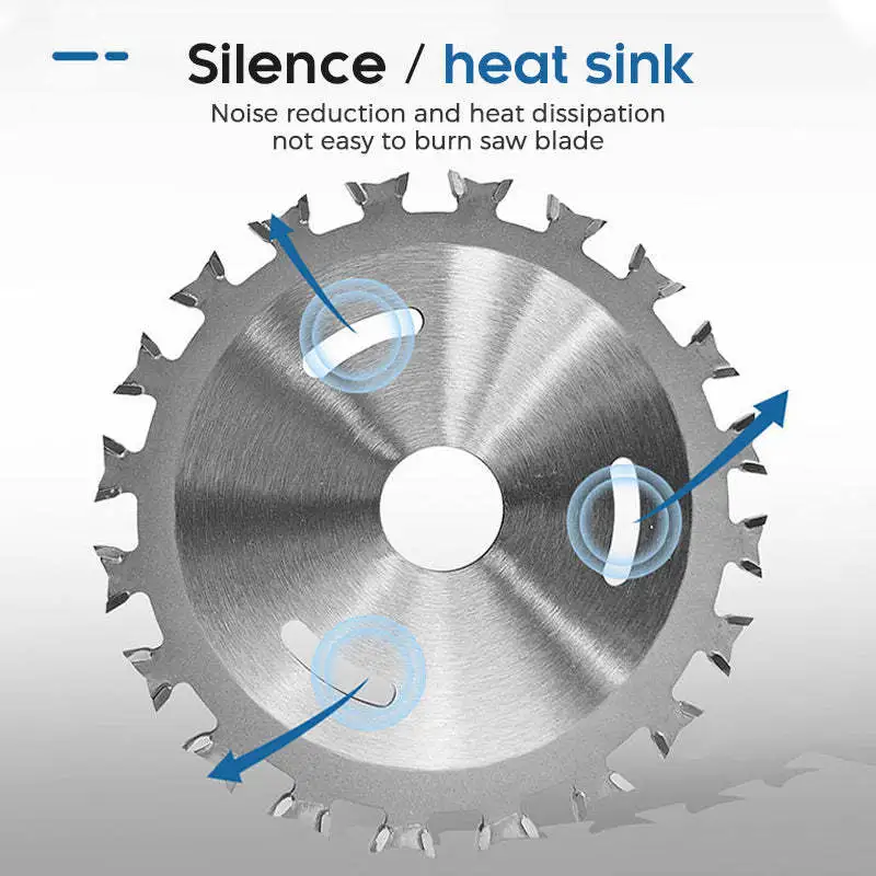 Two-way Alloy 4-inch 40T Double-sided Circular Saw Blade