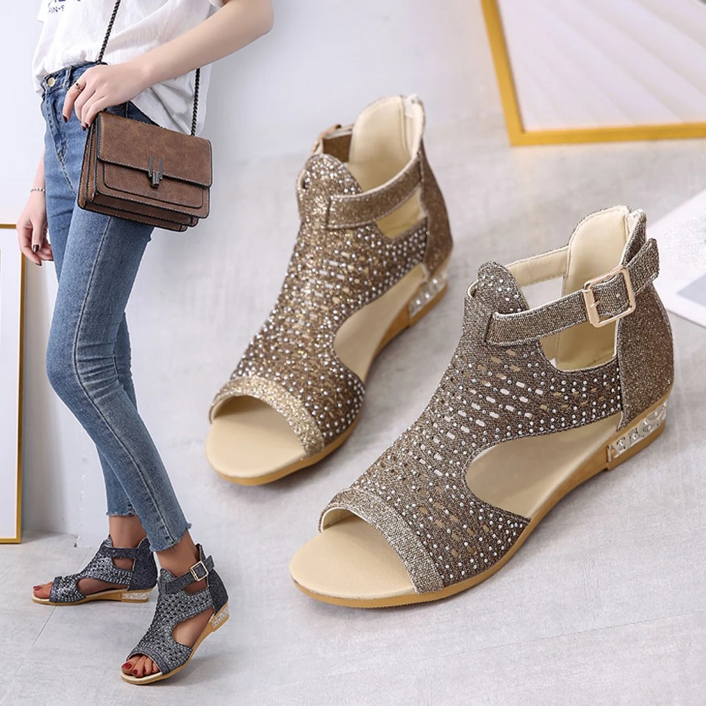Women's Oversized Roman Sandals
