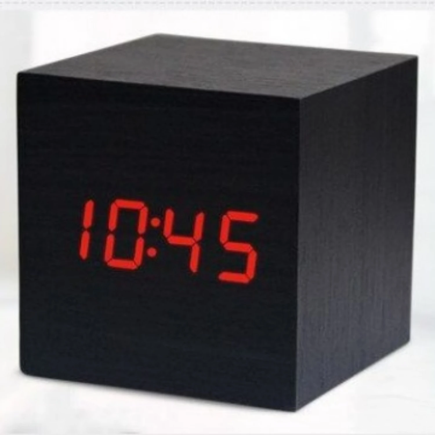 Mini Wooden LED Electronic Clock