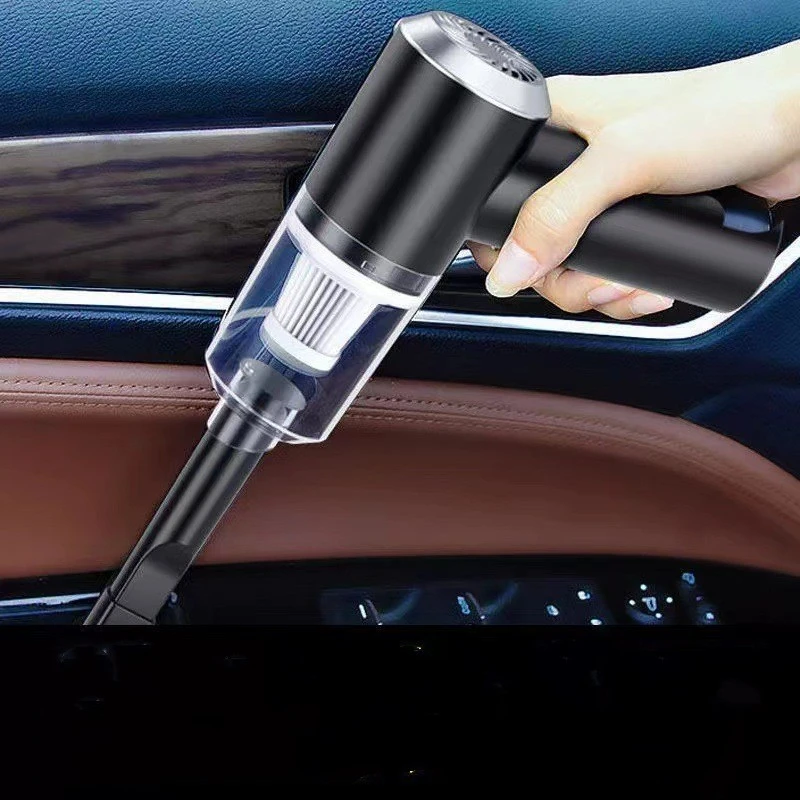 High-power Home Car Wireless USB Charging Smart Portable Hand Dust Cleaner