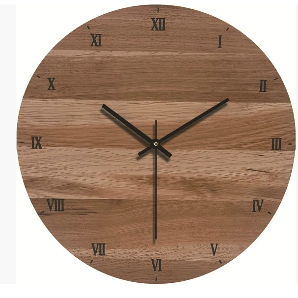 Creative Silent Simple Wooden Clock