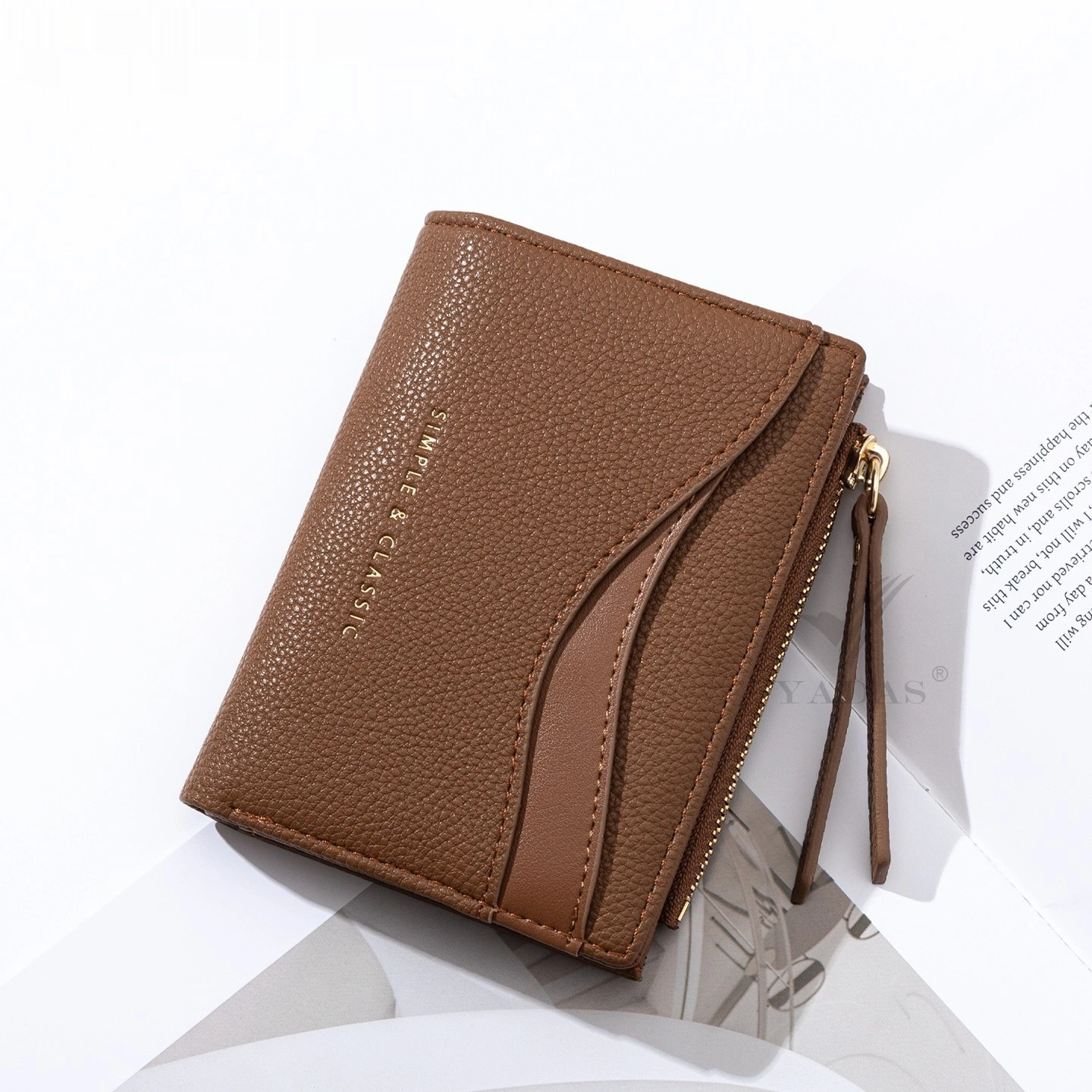 Japanese-style Womens Wallet High-end Feel Short