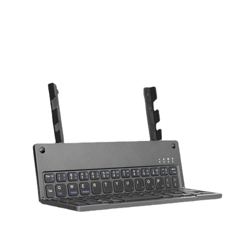 Foldable Wireless Bluetooth Keyboard Stand Portable Mini